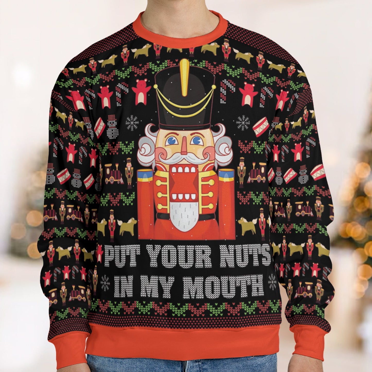 Ugly Christmas Sweatshirt - P8ELG6Z1