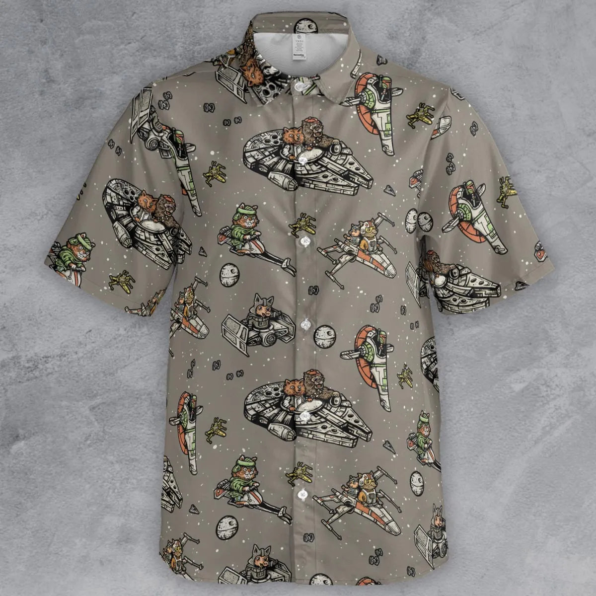 Short Sleeve Button Shirt - RPT2XJFH