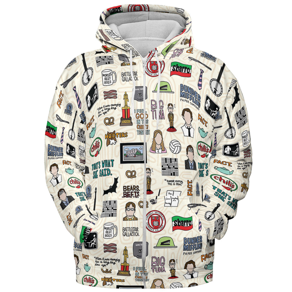 Full Print Hoodie - E9X89TRB