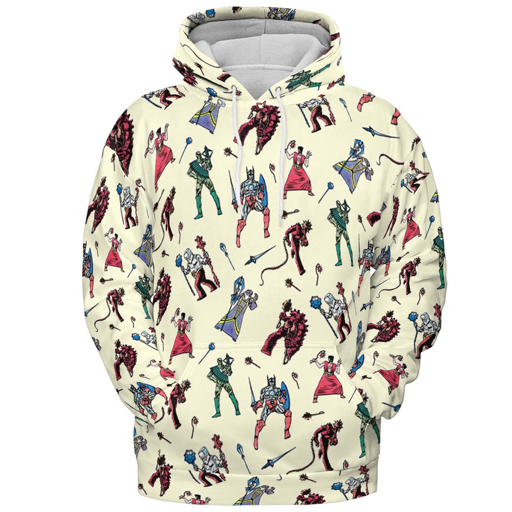 All-over Print Hoodie - EJFXQAE4 -  - 2