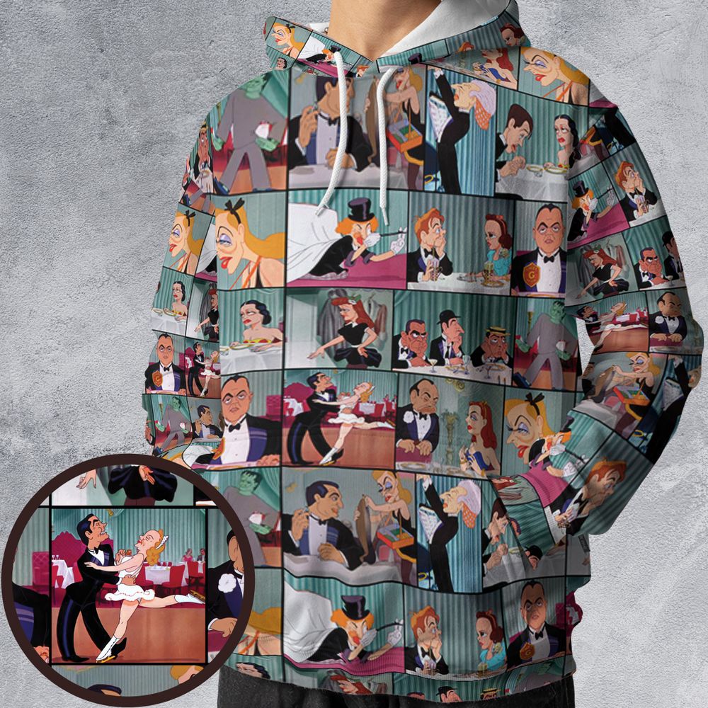 All-over Print Hoodie - FBNBKZMM -  - 1
