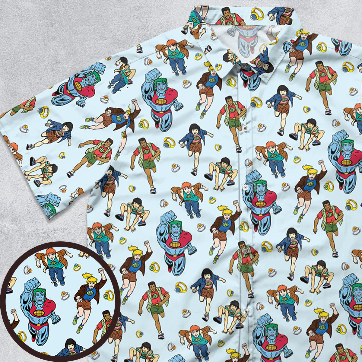 Short Sleeve Button Shirt - 3XW9W1UA