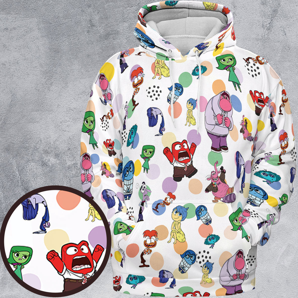 Full Print Hoodie - BY3LD1Q8