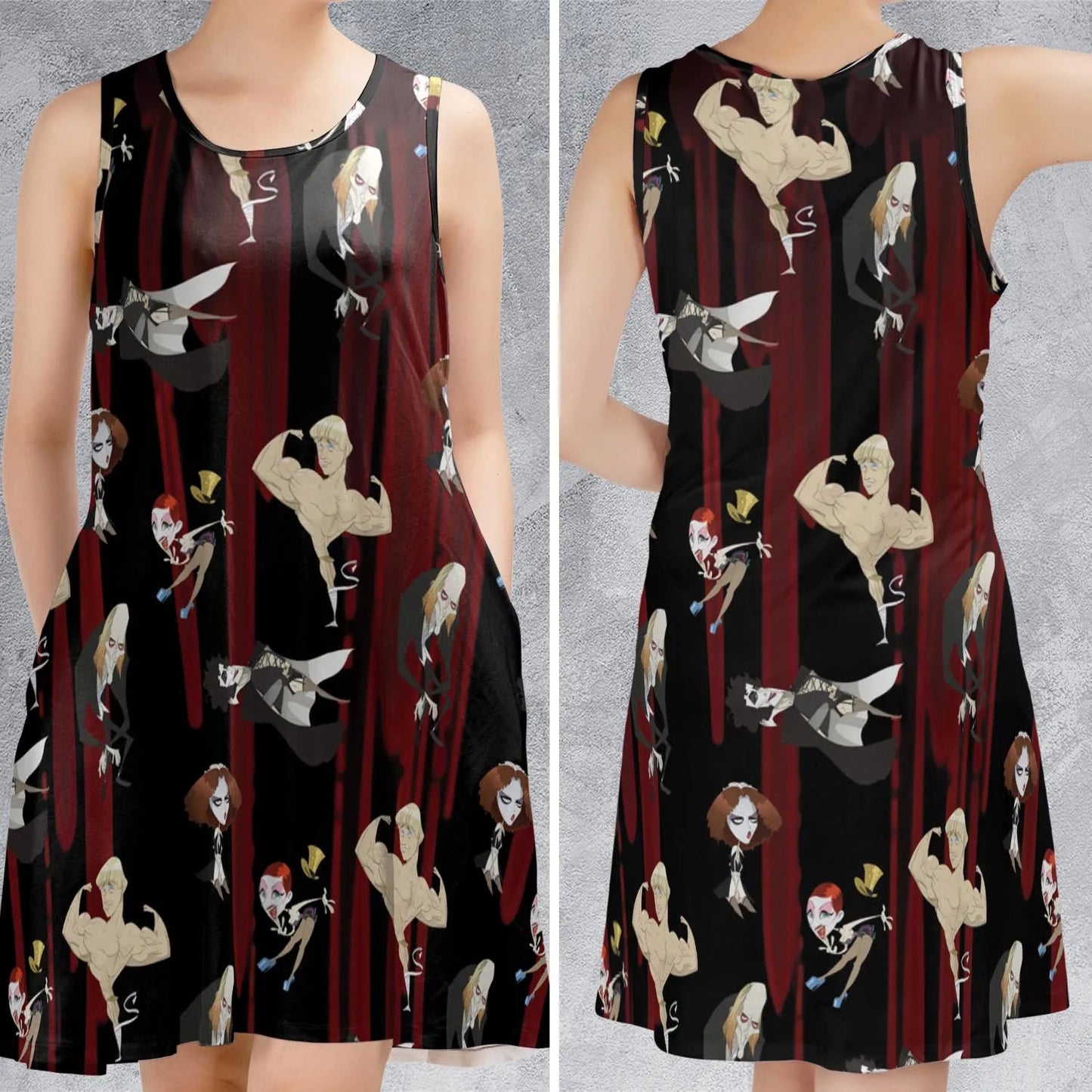 Casual Sleeveless Dress - PA553PWK