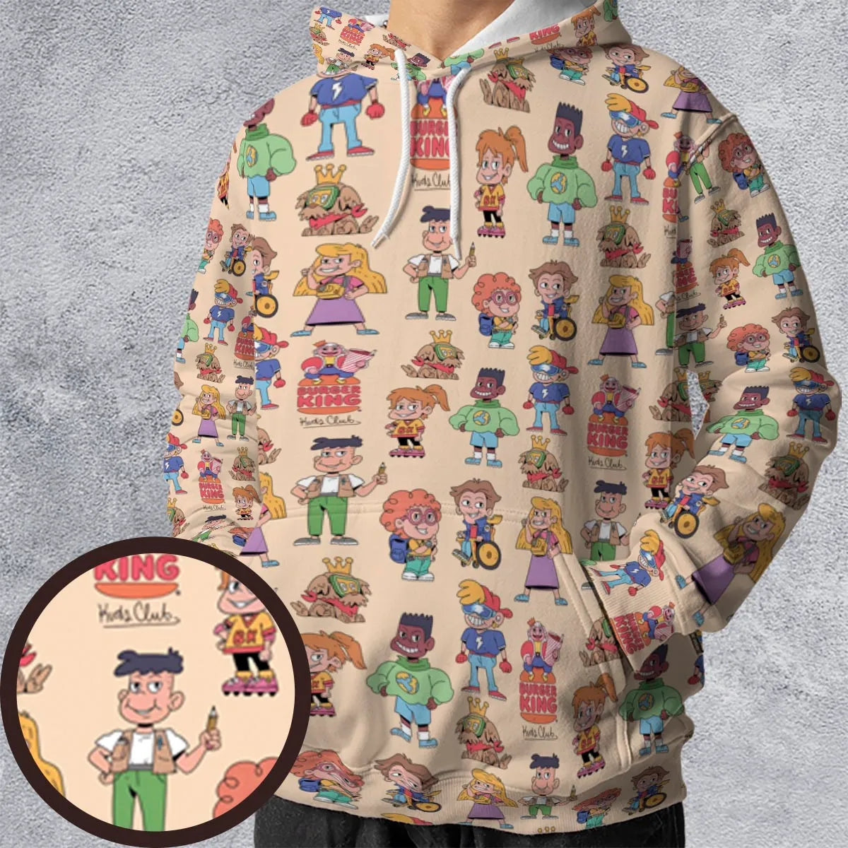 Full Print Hoodie - TXVG6J5L