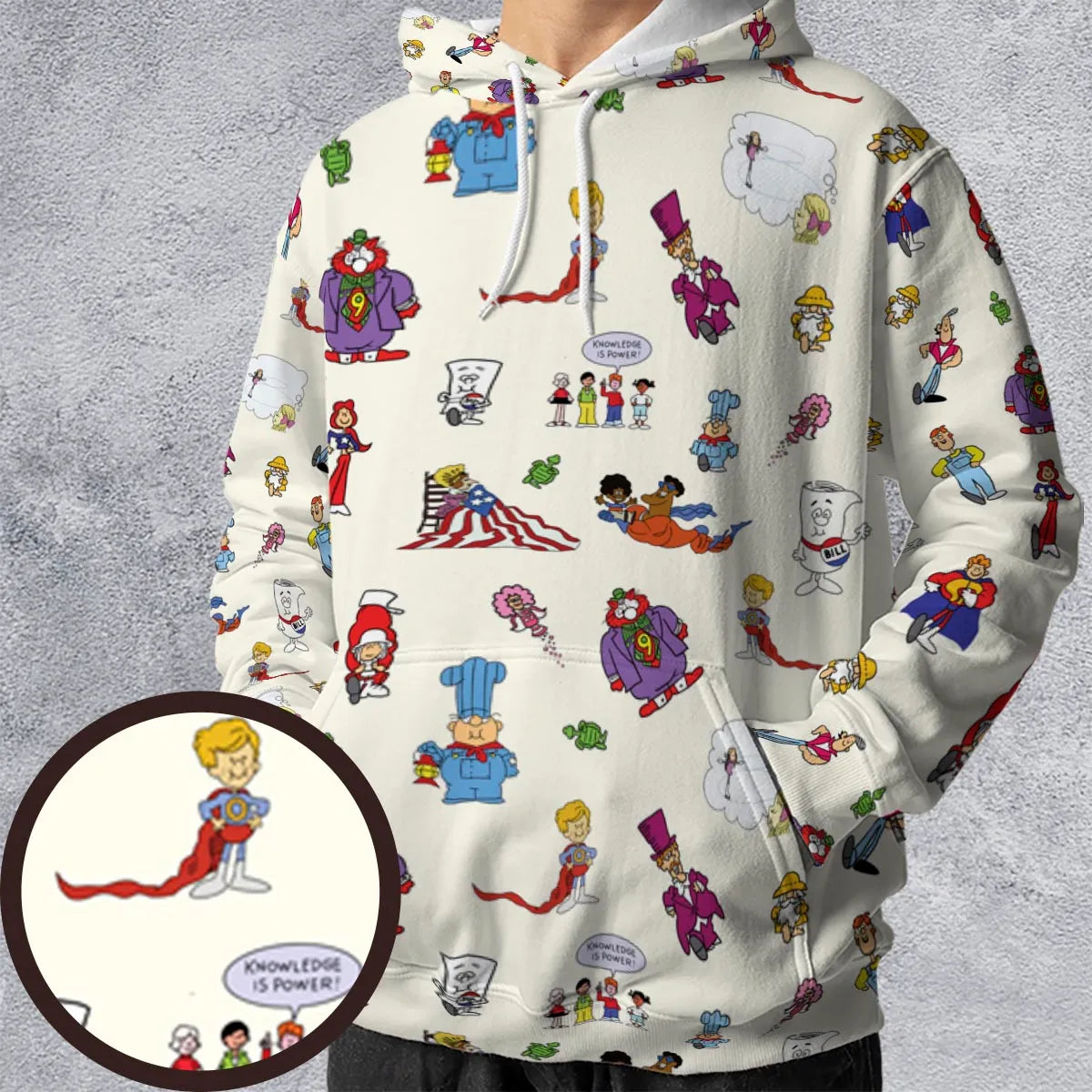 Full Print Hoodie - SYGX7MKR