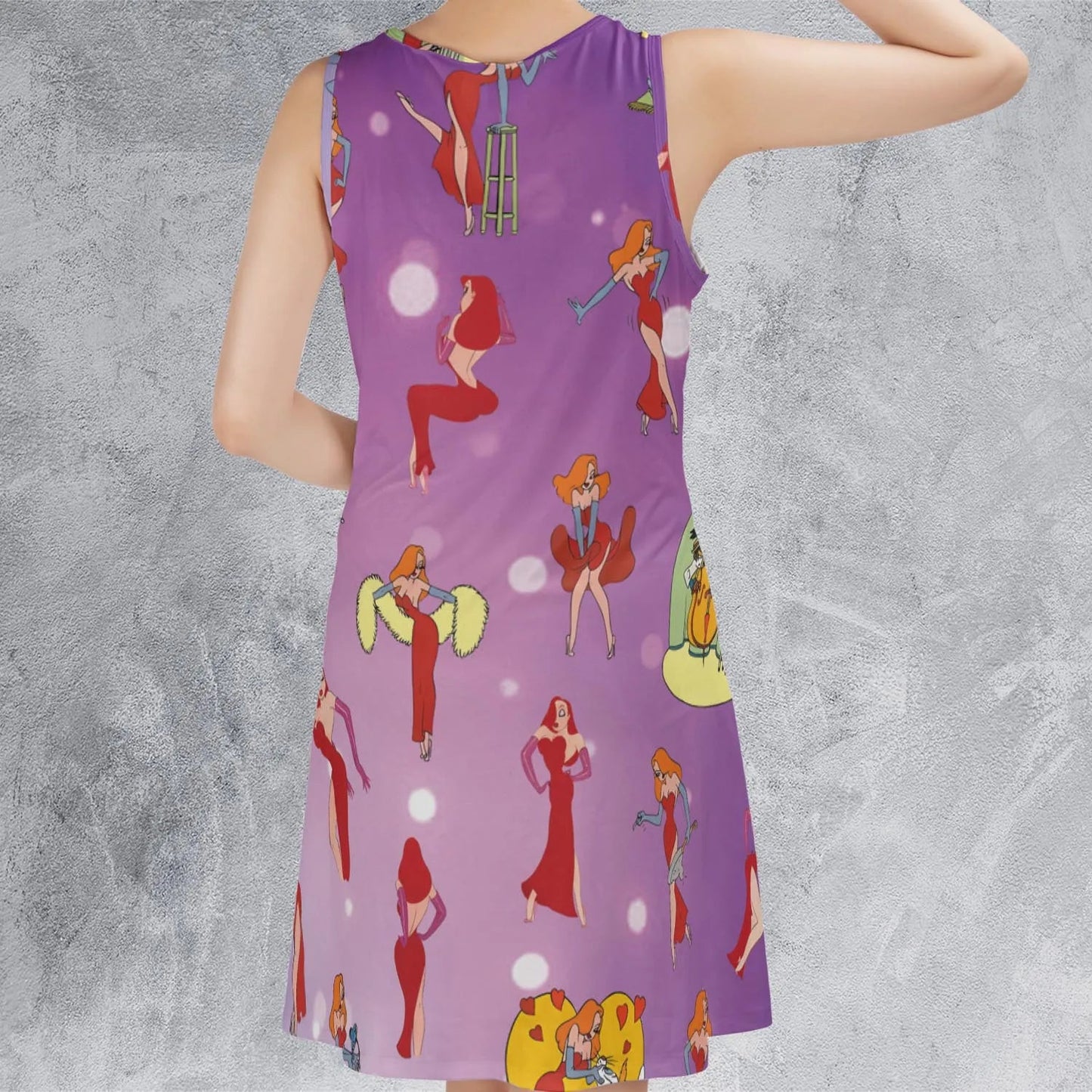 Casual Sleeveless Dress - JFGW5P51