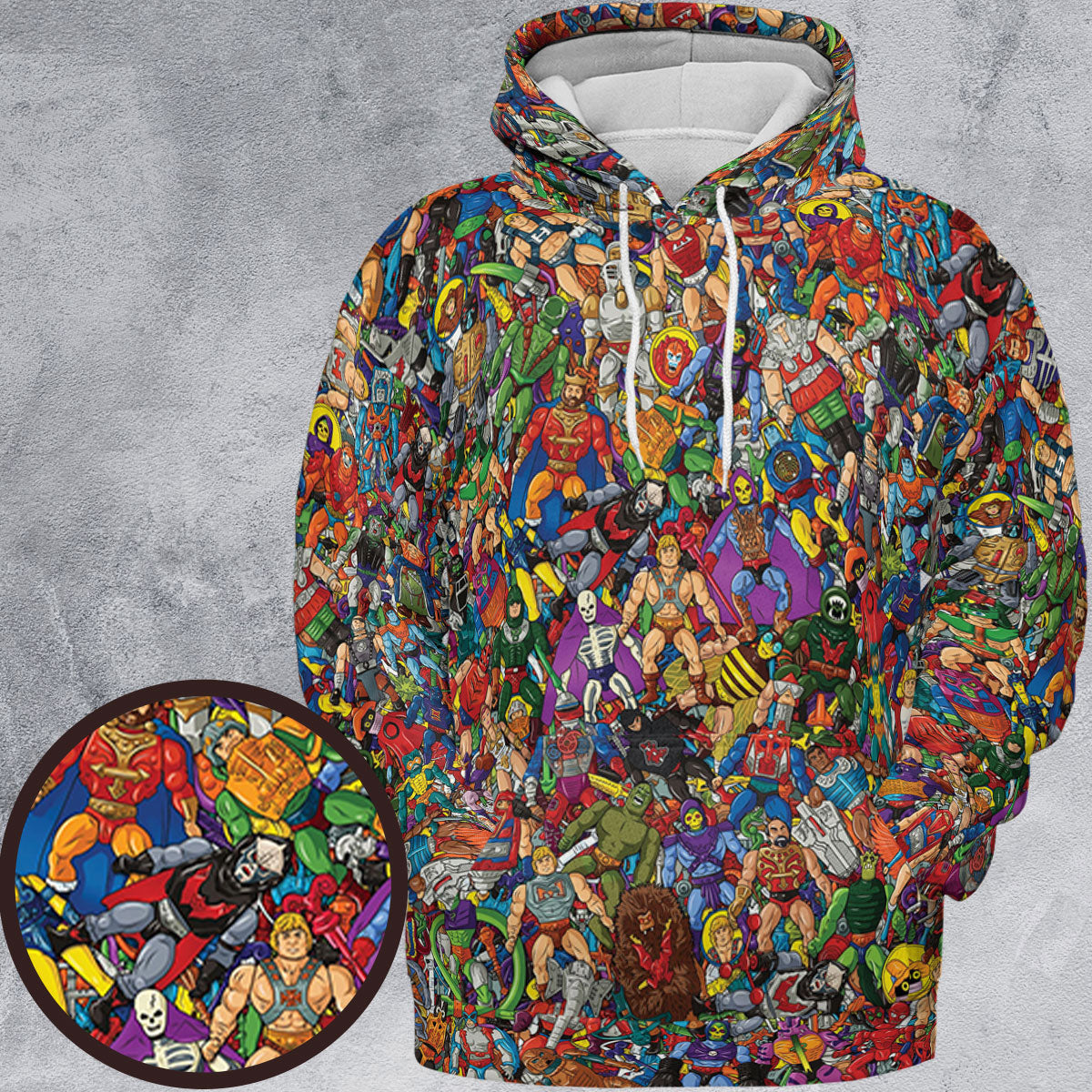 Full Print Hoodie - UU27HDQY