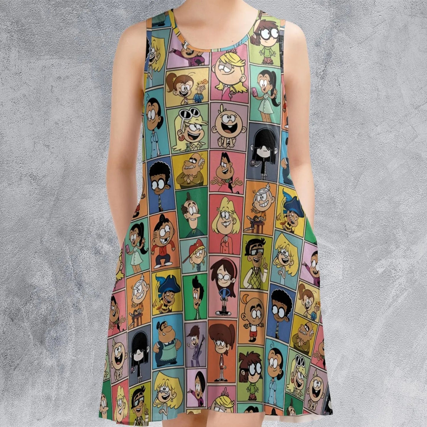 Casual Sleeveless Dress - ZPNLH3KV