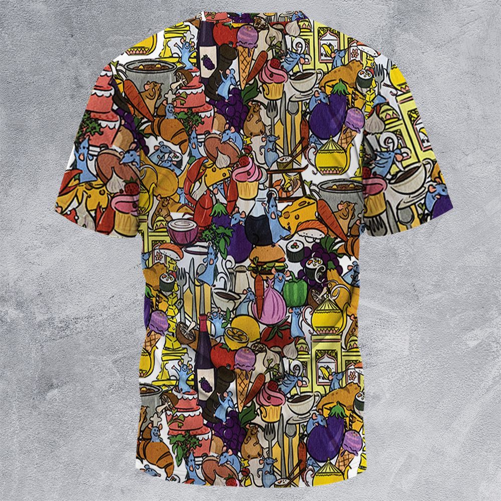 All-Over Print Unisex T-Shirt - T42HXELM -  - 4