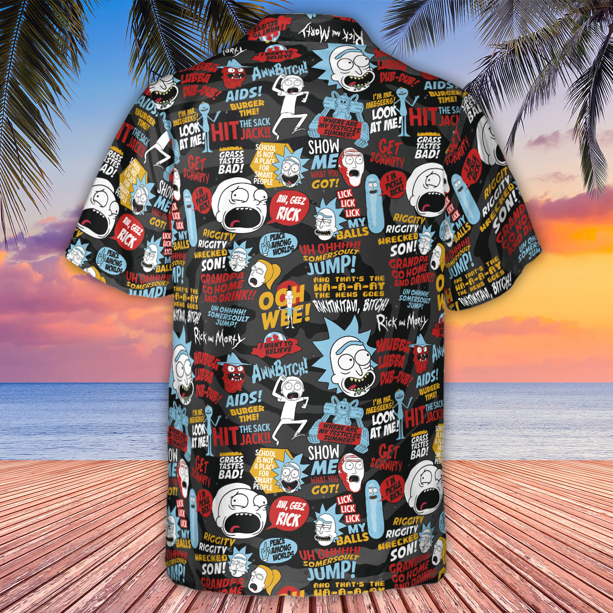 Hawaiian Shirt - PLY65NMS