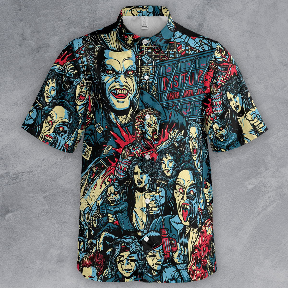 Short Sleeve Button Shirt - 5PCSDUH3