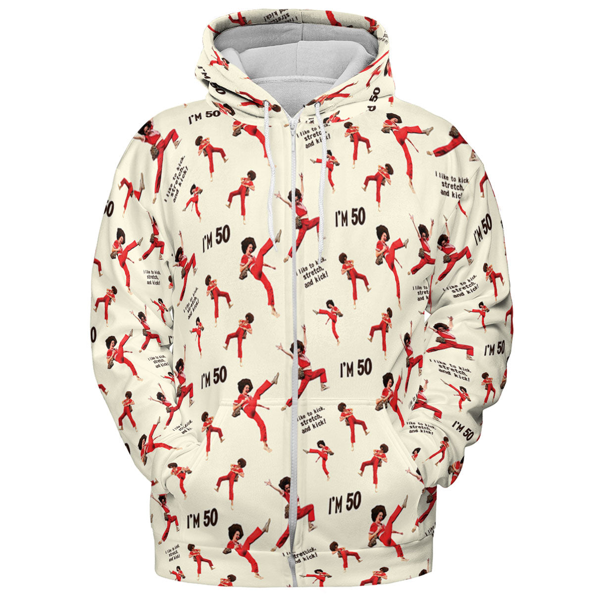 Full Print Hoodie - T3XQBGNF