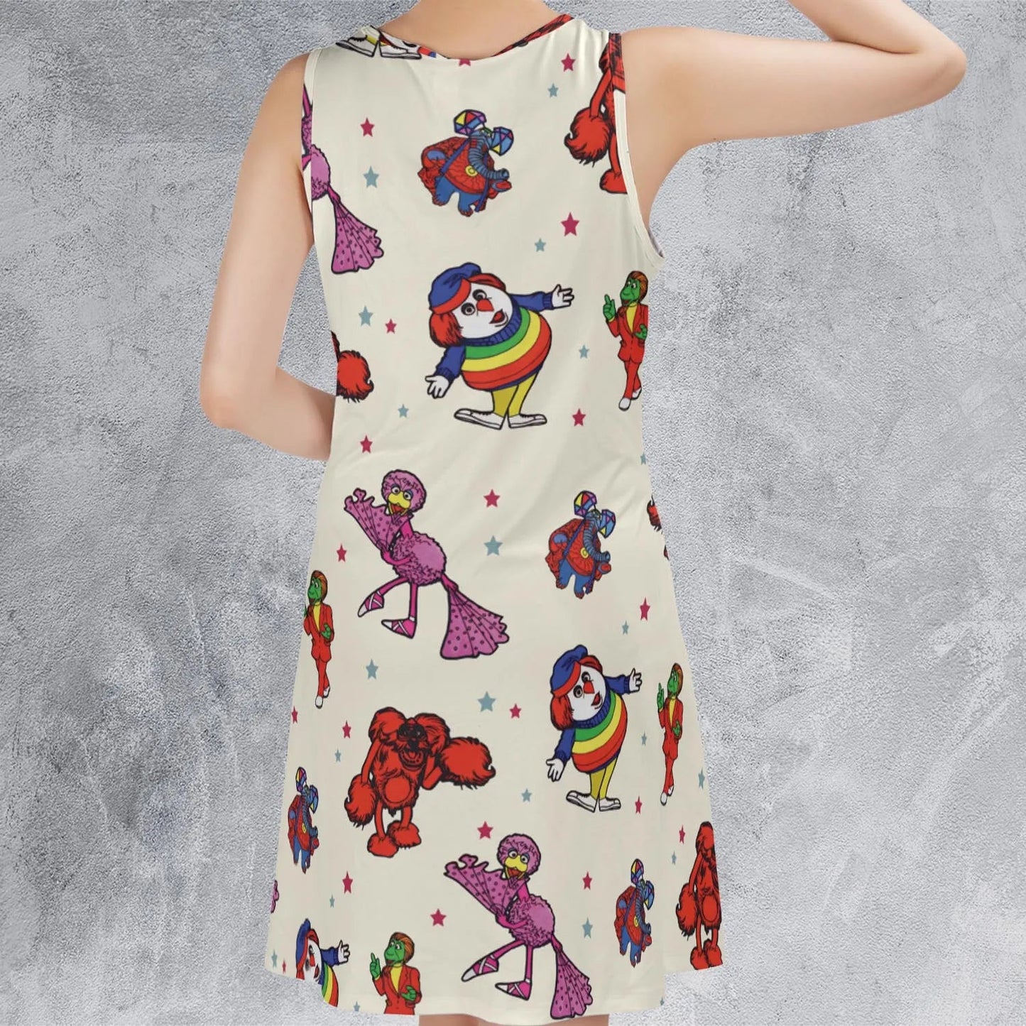 Casual Sleeveless Dress - 24DR2GW7