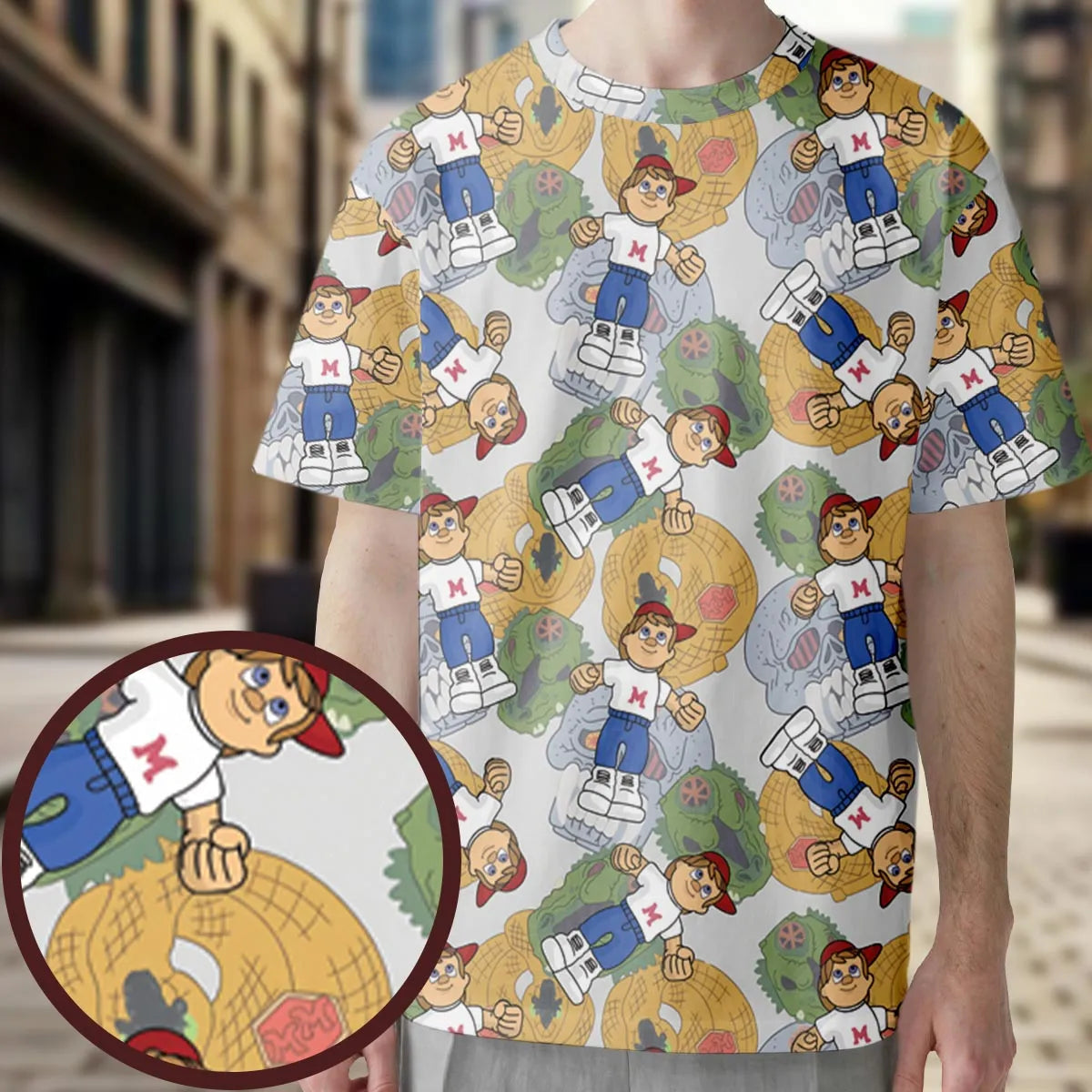 Full Print T-Shirt - 2E32N7GP