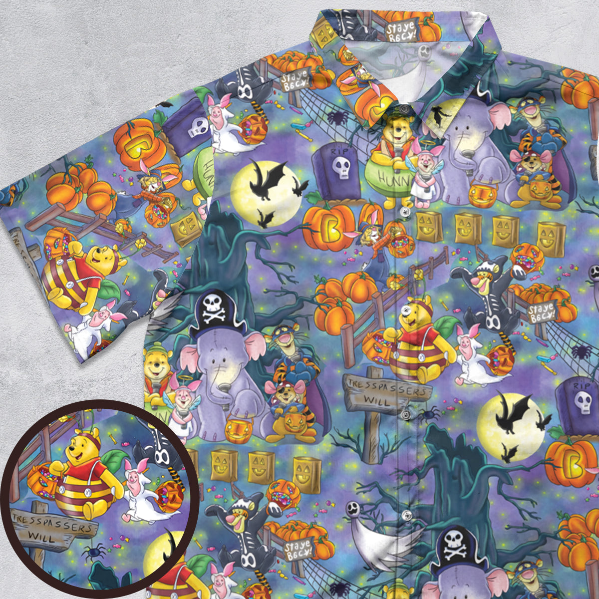 Short Sleeve Button Shirt - HDW24GYQ