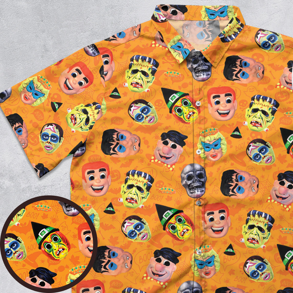 Short Sleeve Button Shirt - XCLDFHSL