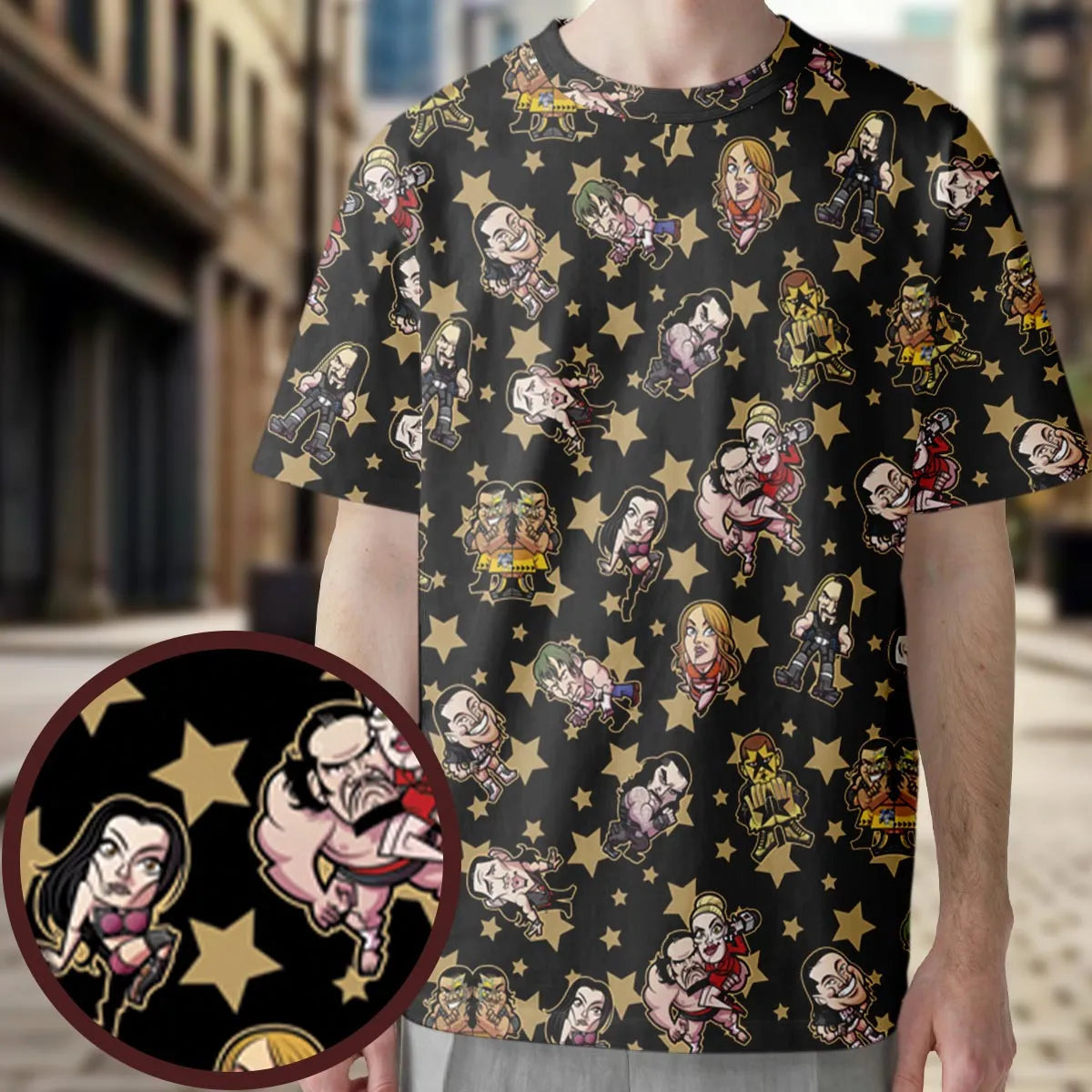Full Print T-Shirt - 698U6X3E