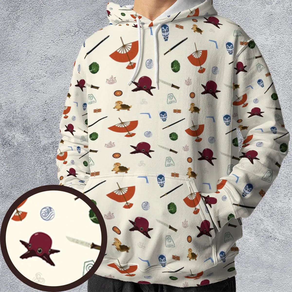Full Print Hoodie - KM8FV4SX