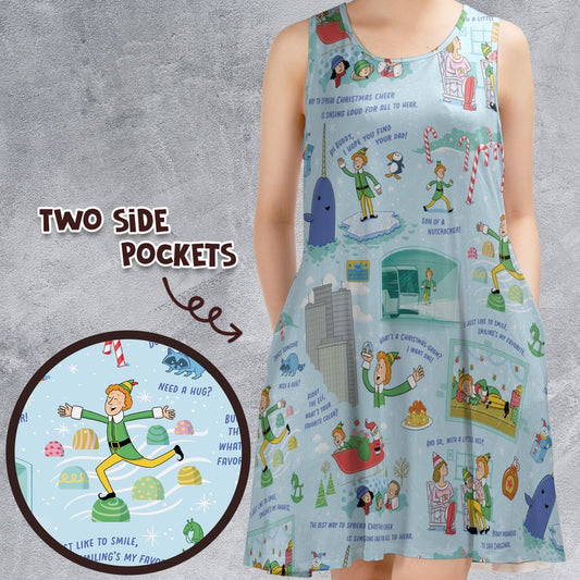 Sleeveless Dress - WEY7QRAA -  - 1