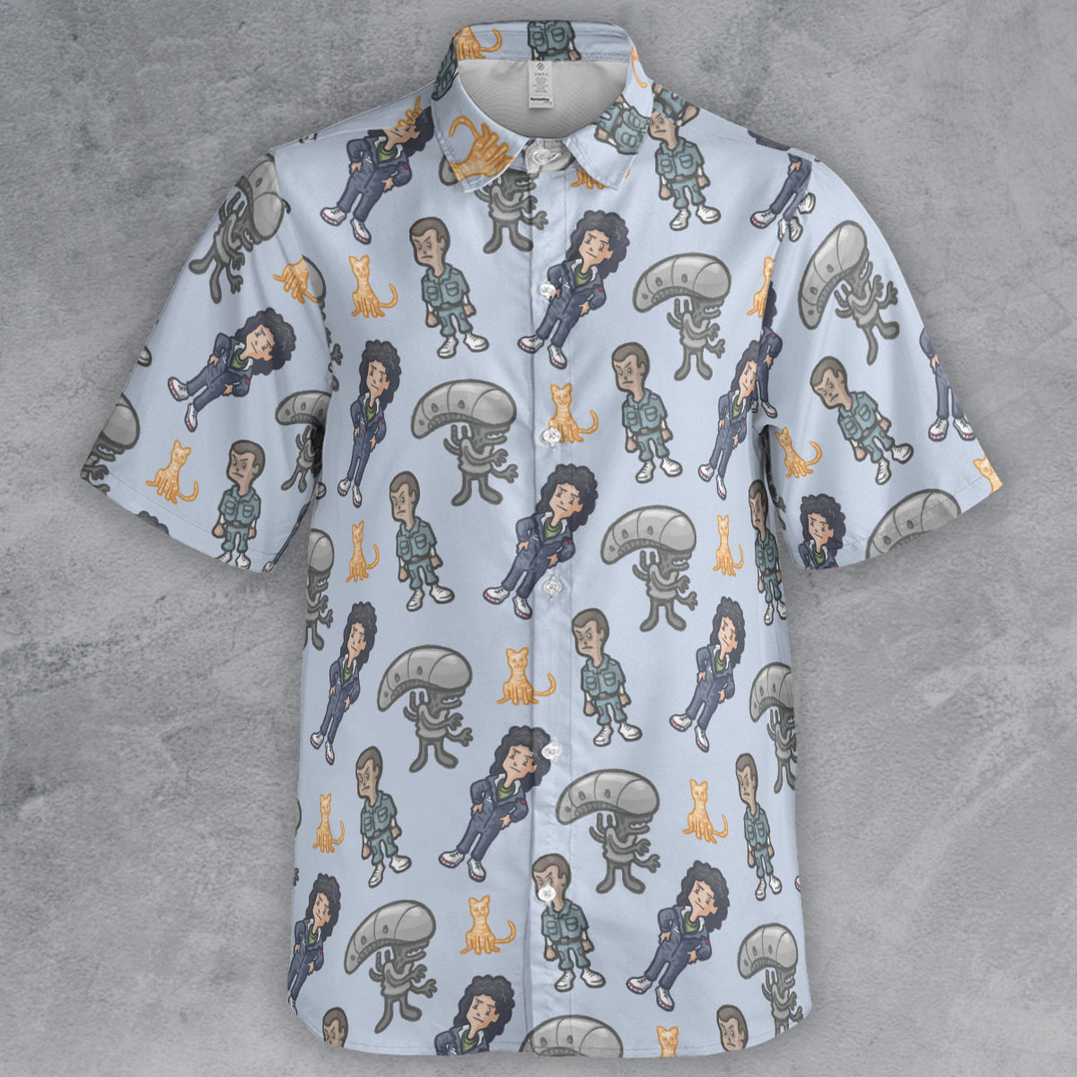 Short Sleeve Button Shirt - HZWPL98S