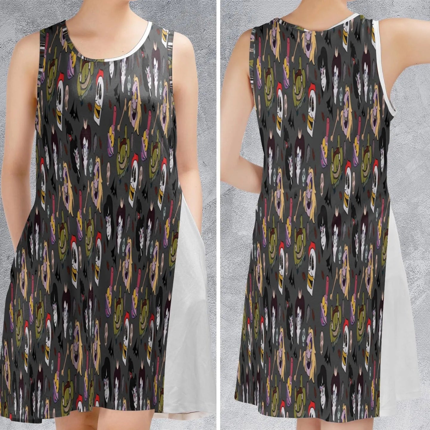 Casual Sleeveless Dress - Z22SDZ8F