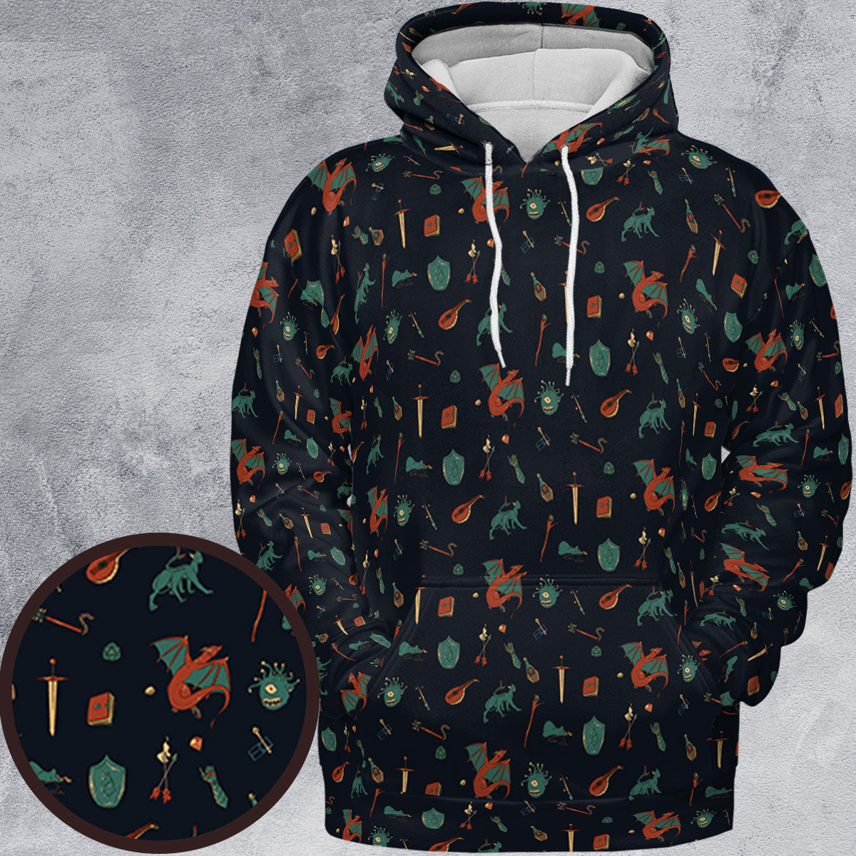 Full Print Hoodie - MV9SMB3X