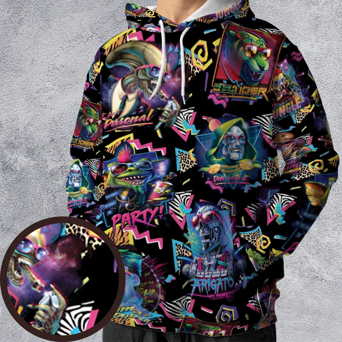 Full Print Hoodie - YCP25R1K