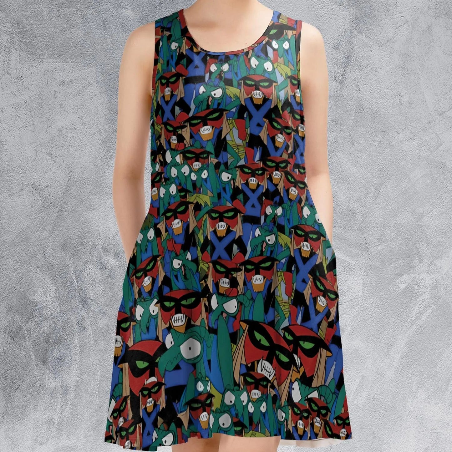 Casual Sleeveless Dress - TFDGDAMA