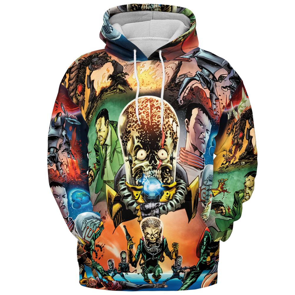 All-over Print Hoodie - ZBH7ATKN -  - 2
