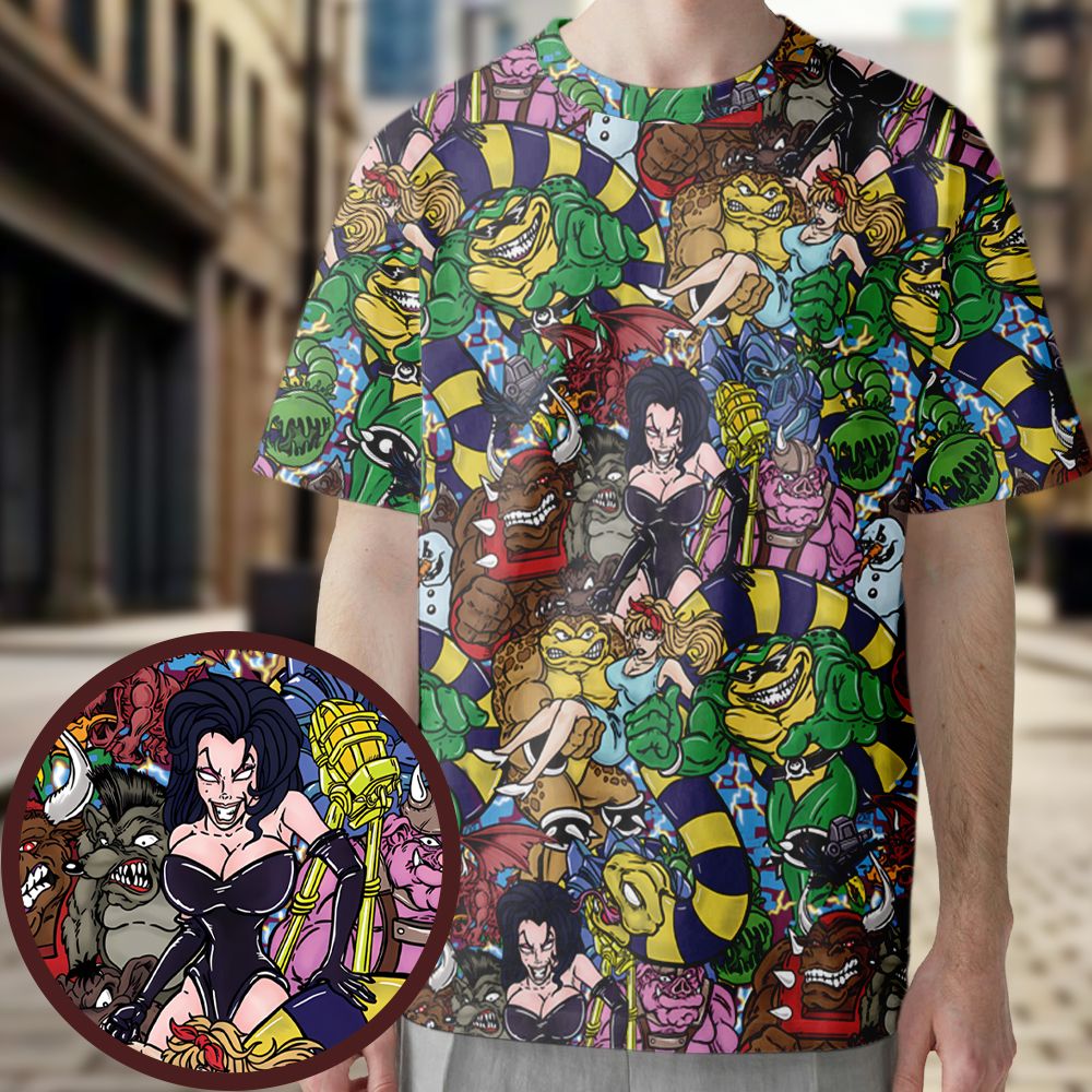 All-Over Print Unisex T-Shirt - 634HF6K5 -  - 1