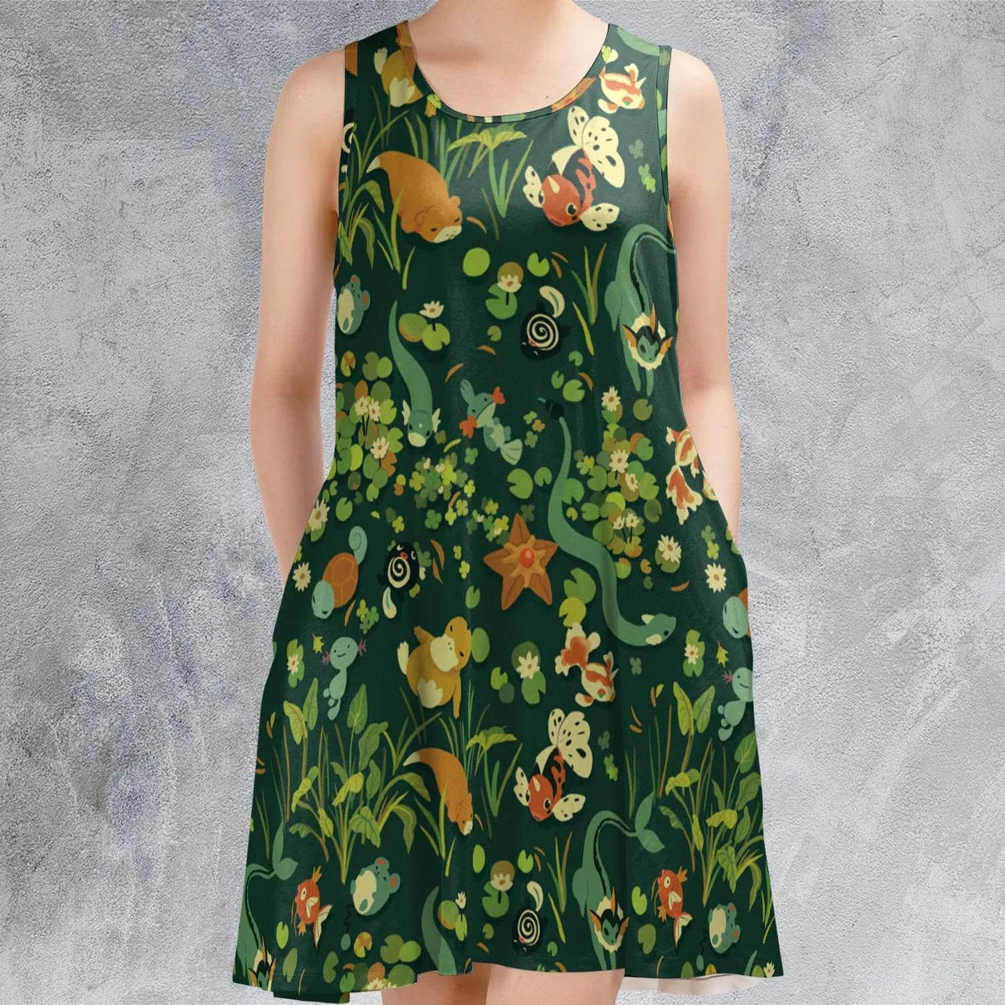 Casual Sleeveless Dress - GZULSF6X