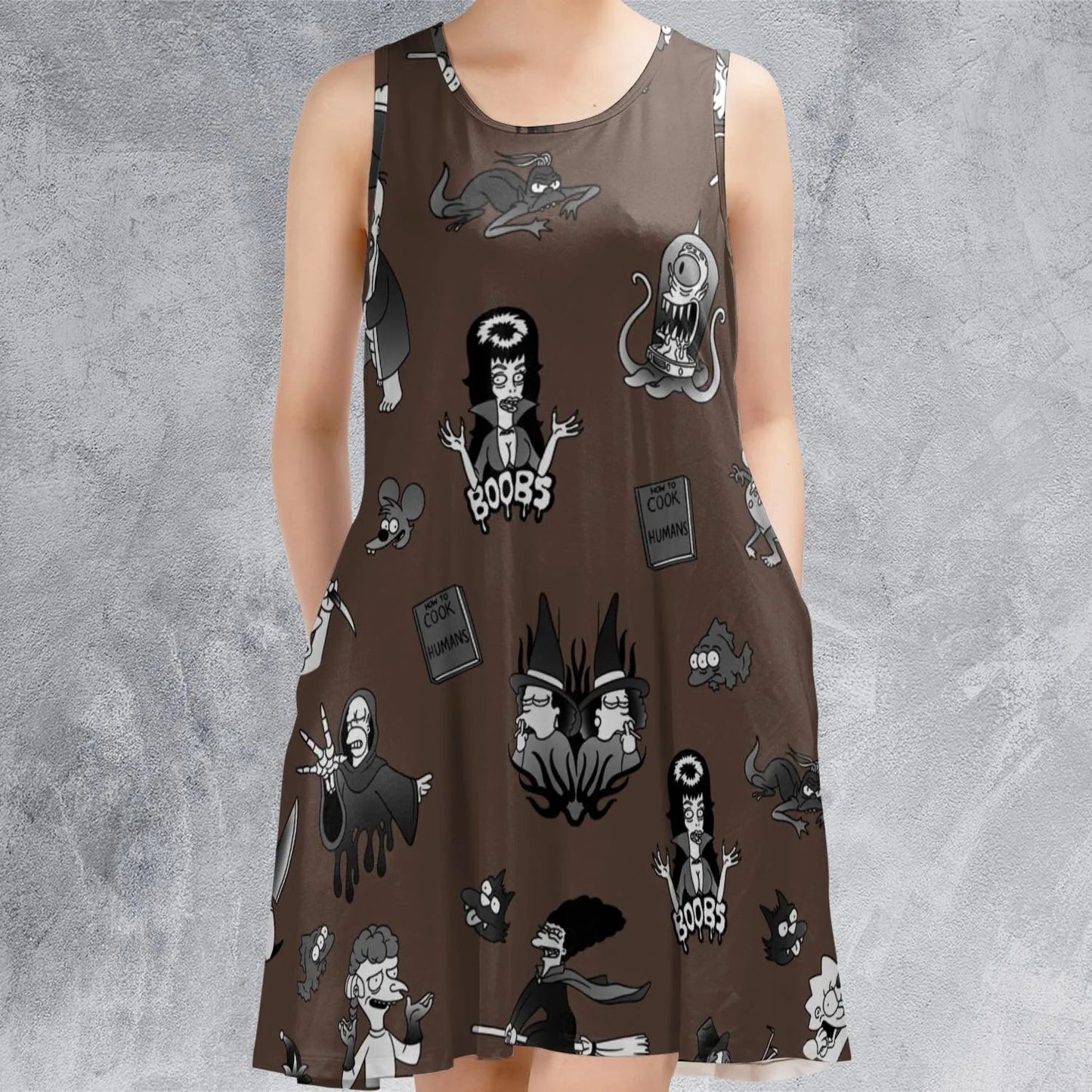 Casual Sleeveless Dress - 5TRHZPH2