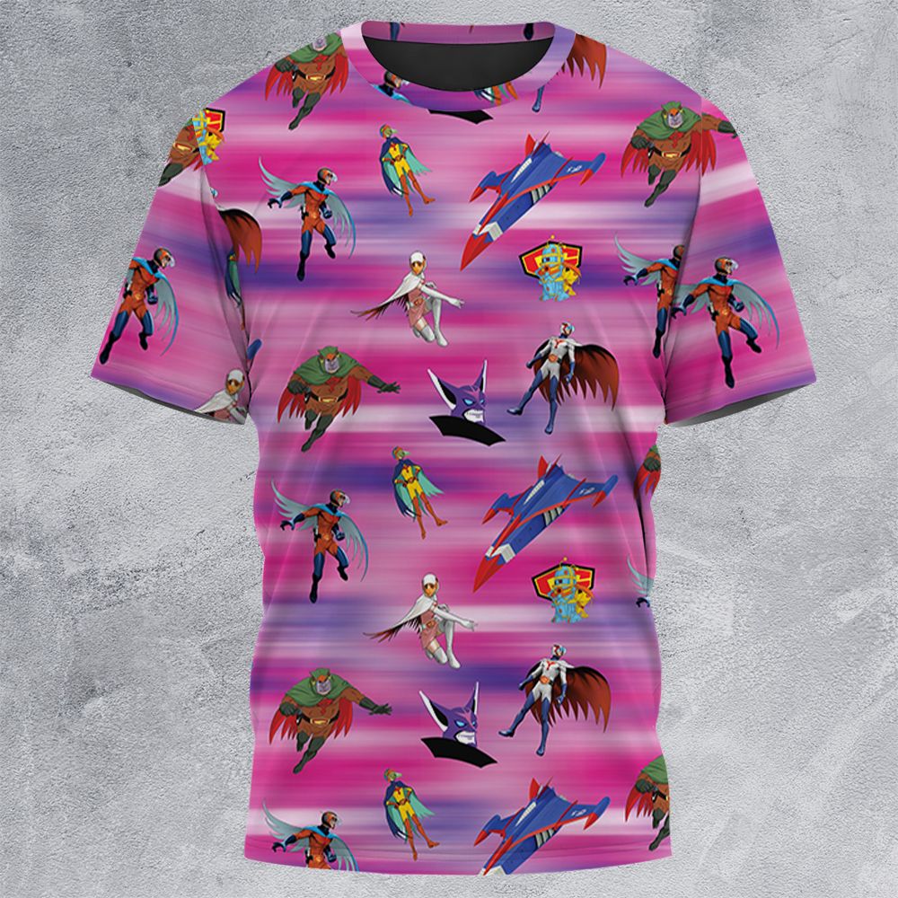 All-Over Print Unisex T-Shirt - 5VJC7ZN1 -  - 3