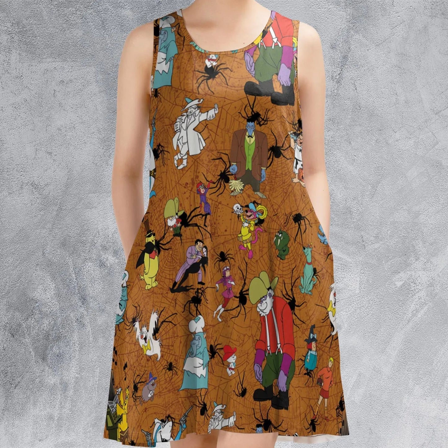 Casual Sleeveless Dress - 4UTGAPZS
