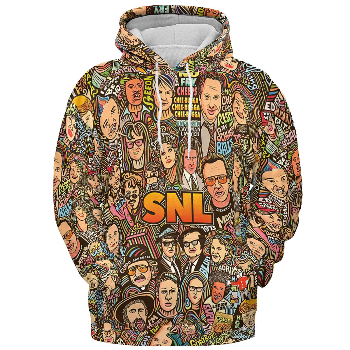 Full Print Hoodie - U4EB6MPX