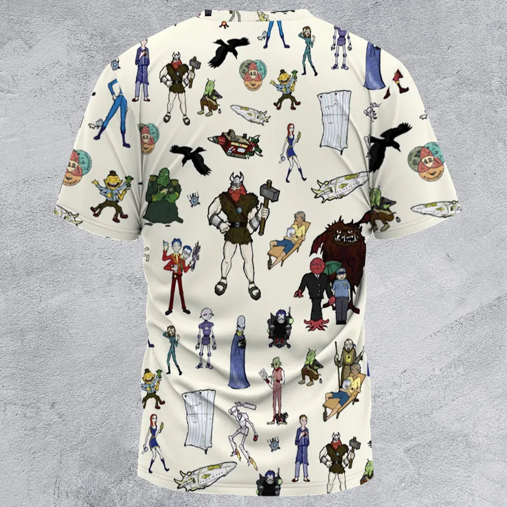 Full Print T-Shirt - 4HLHP3DS