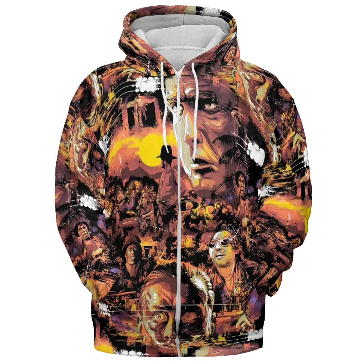 Full Print Hoodie - 35ZC92LM