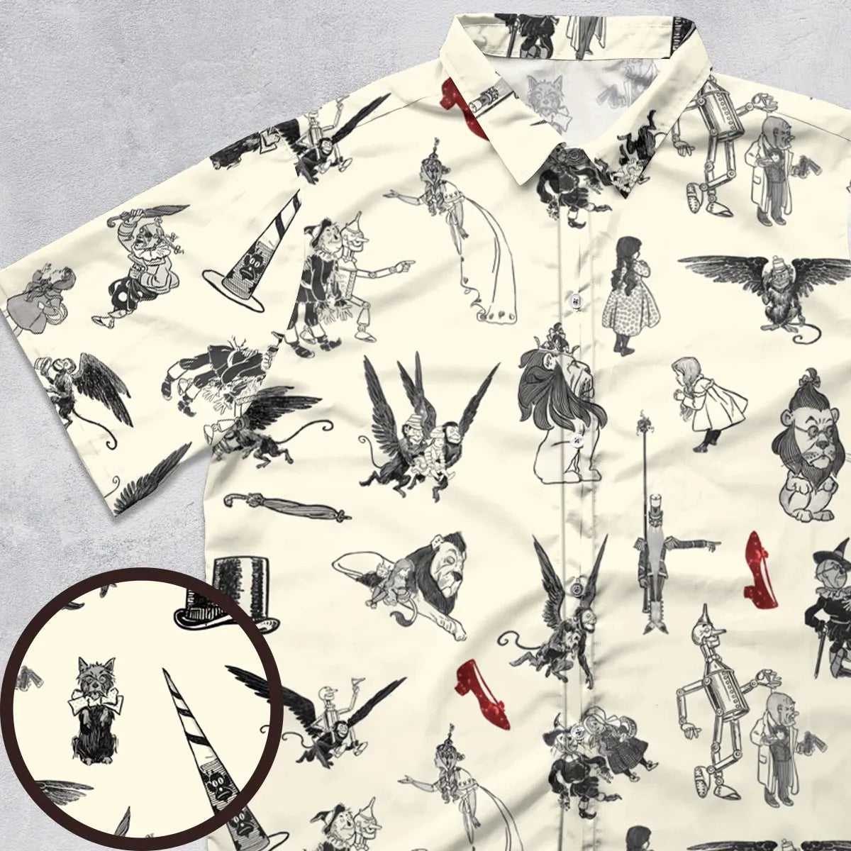 Short Sleeve Button Shirt - BUZTFTE7