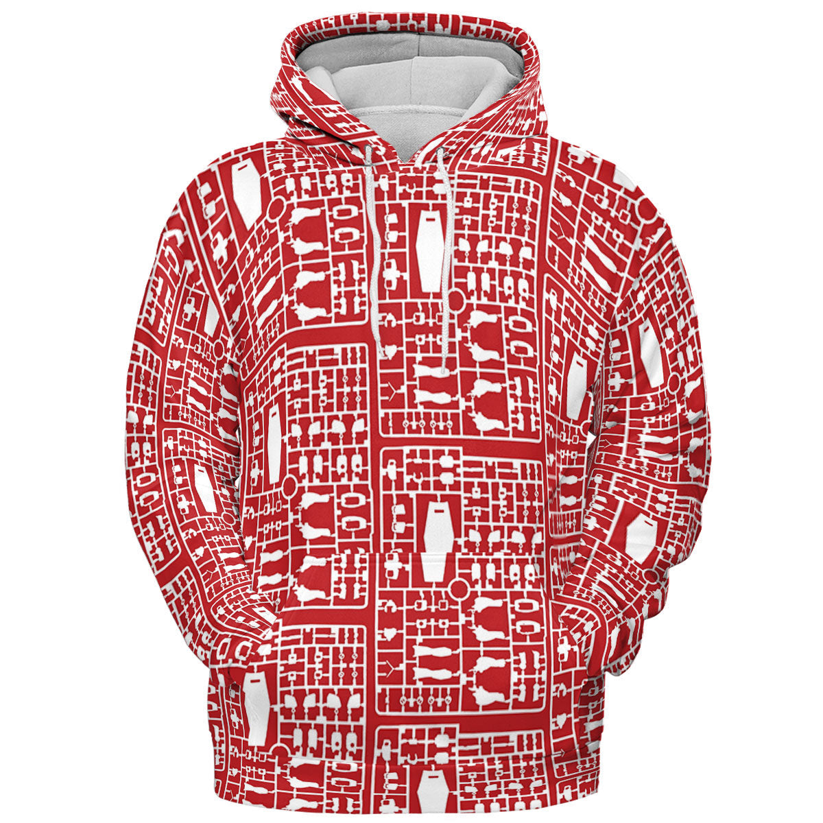 Full Print Hoodie - BEDAQZDN