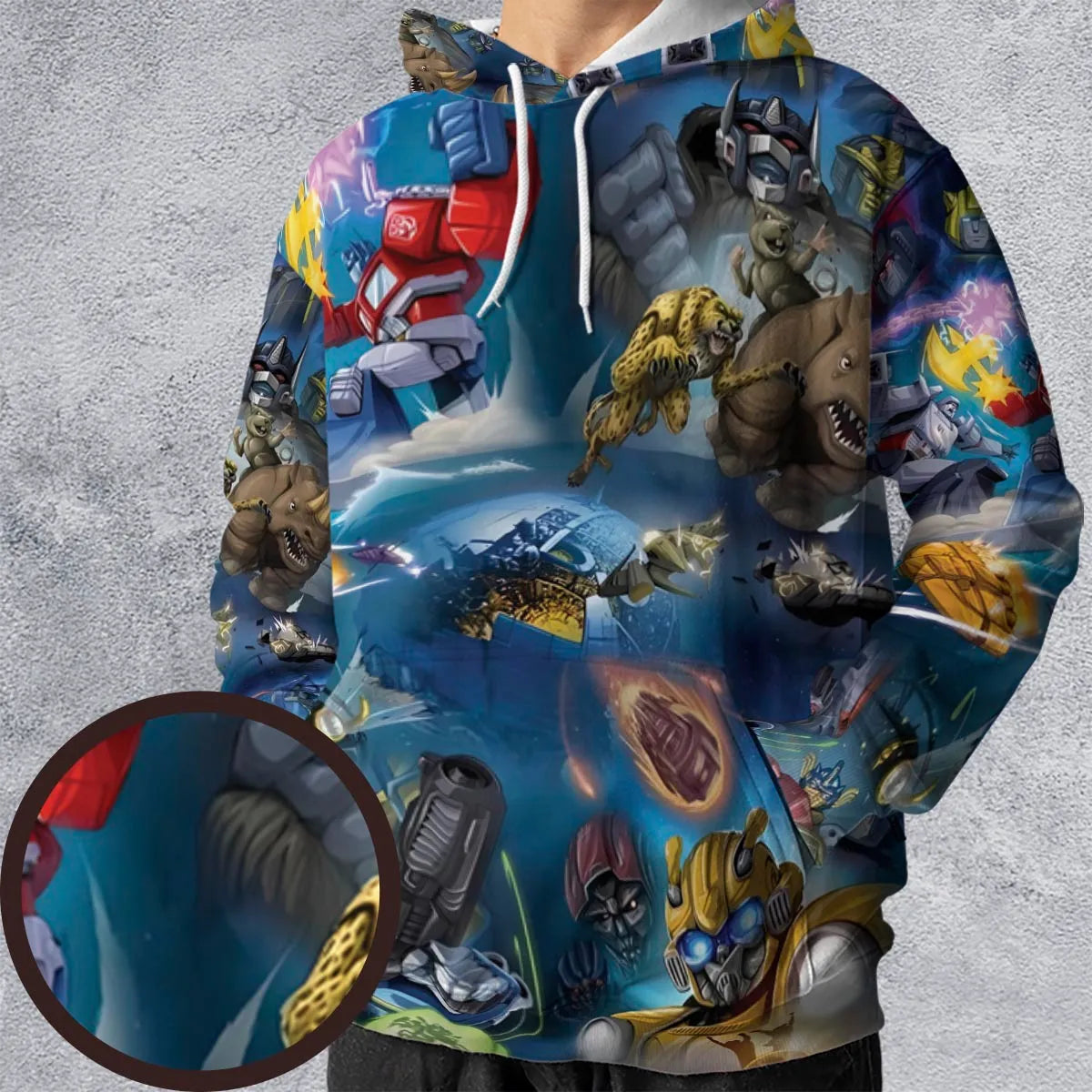 Full Print Hoodie - RUKMG5K9