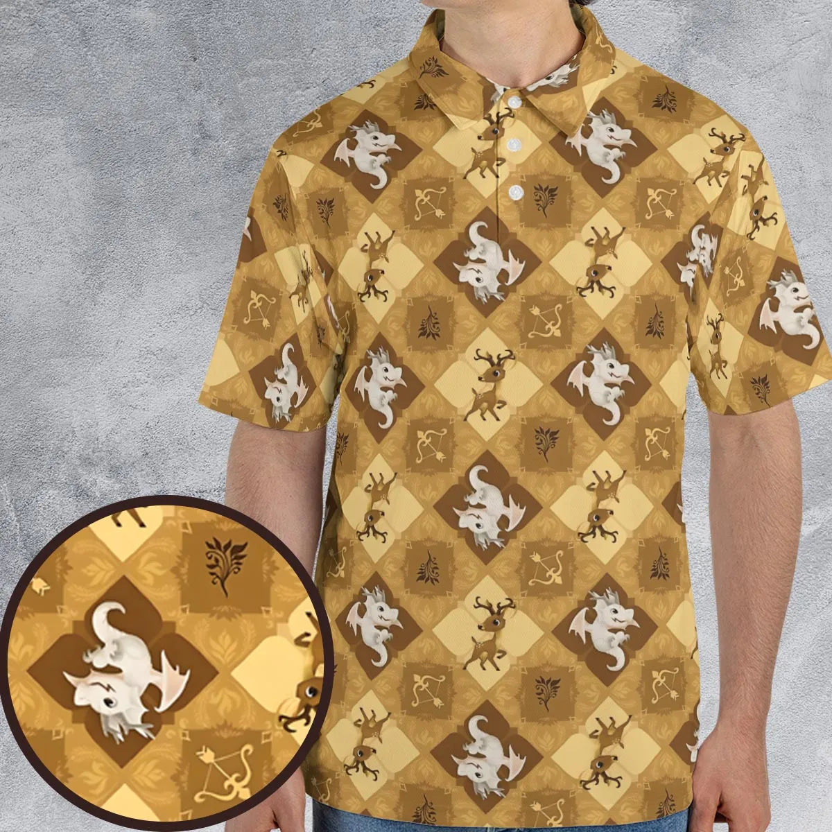 Unisex Polo Shirt - CRVM7W94