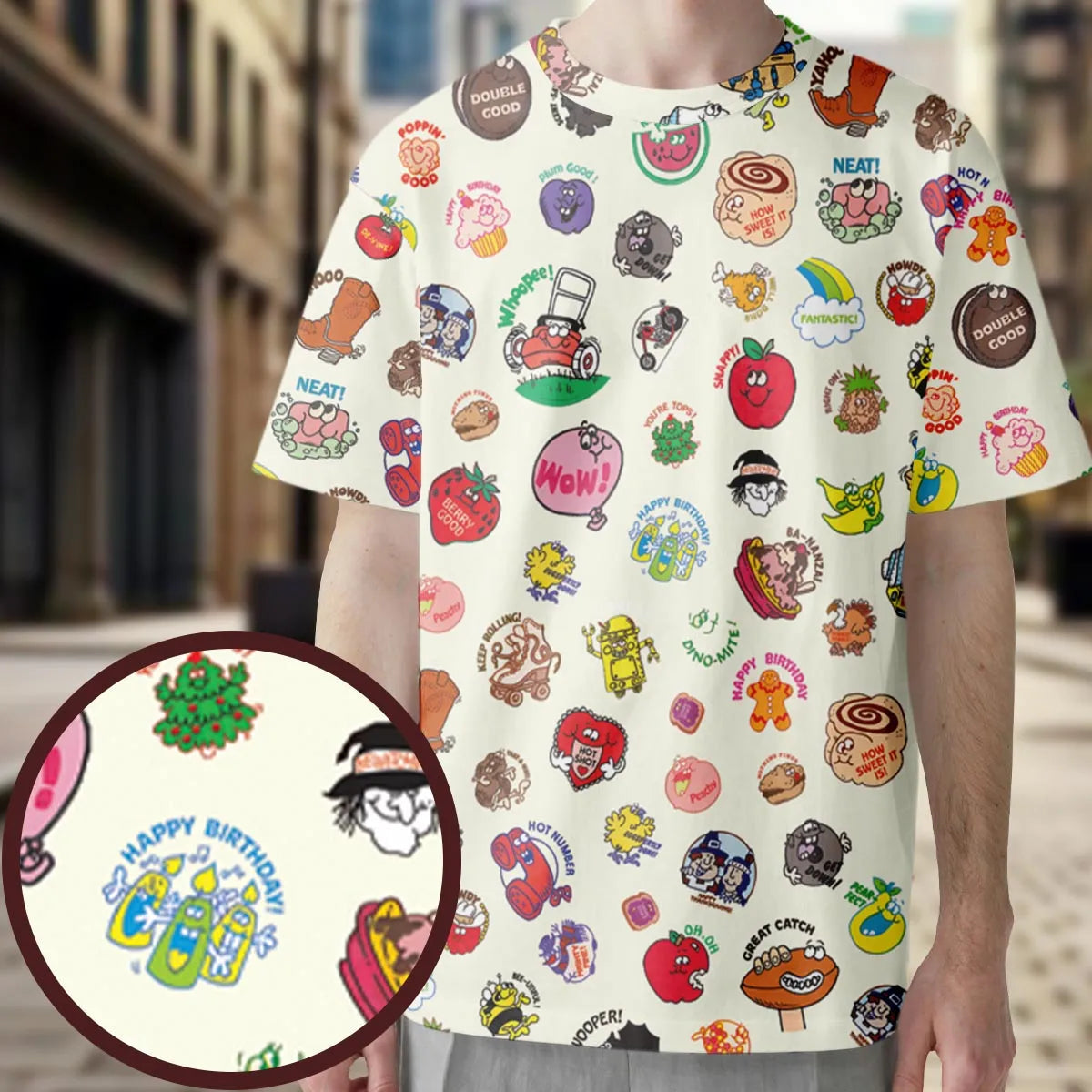 Full Print T-Shirt - DE8556BJ