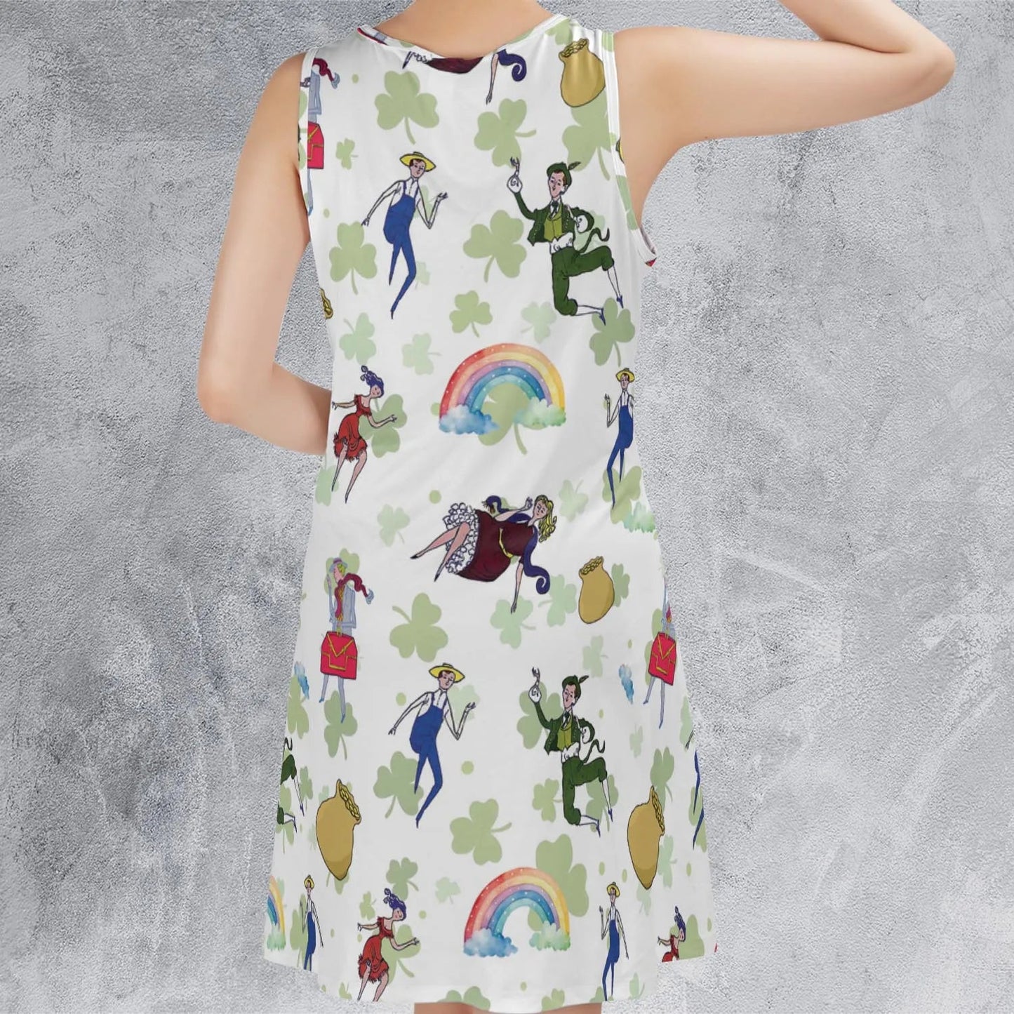 Casual Sleeveless Dress - MLCHCGYN