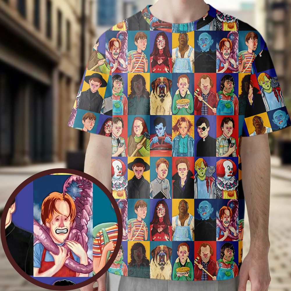 All-Over Print Unisex T-Shirt - QPEZFZCB -  - 1