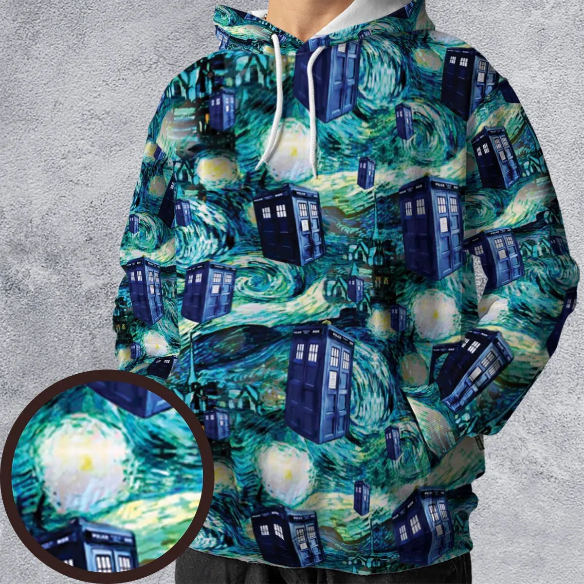 Full Print Hoodie - Y2UFR8BG