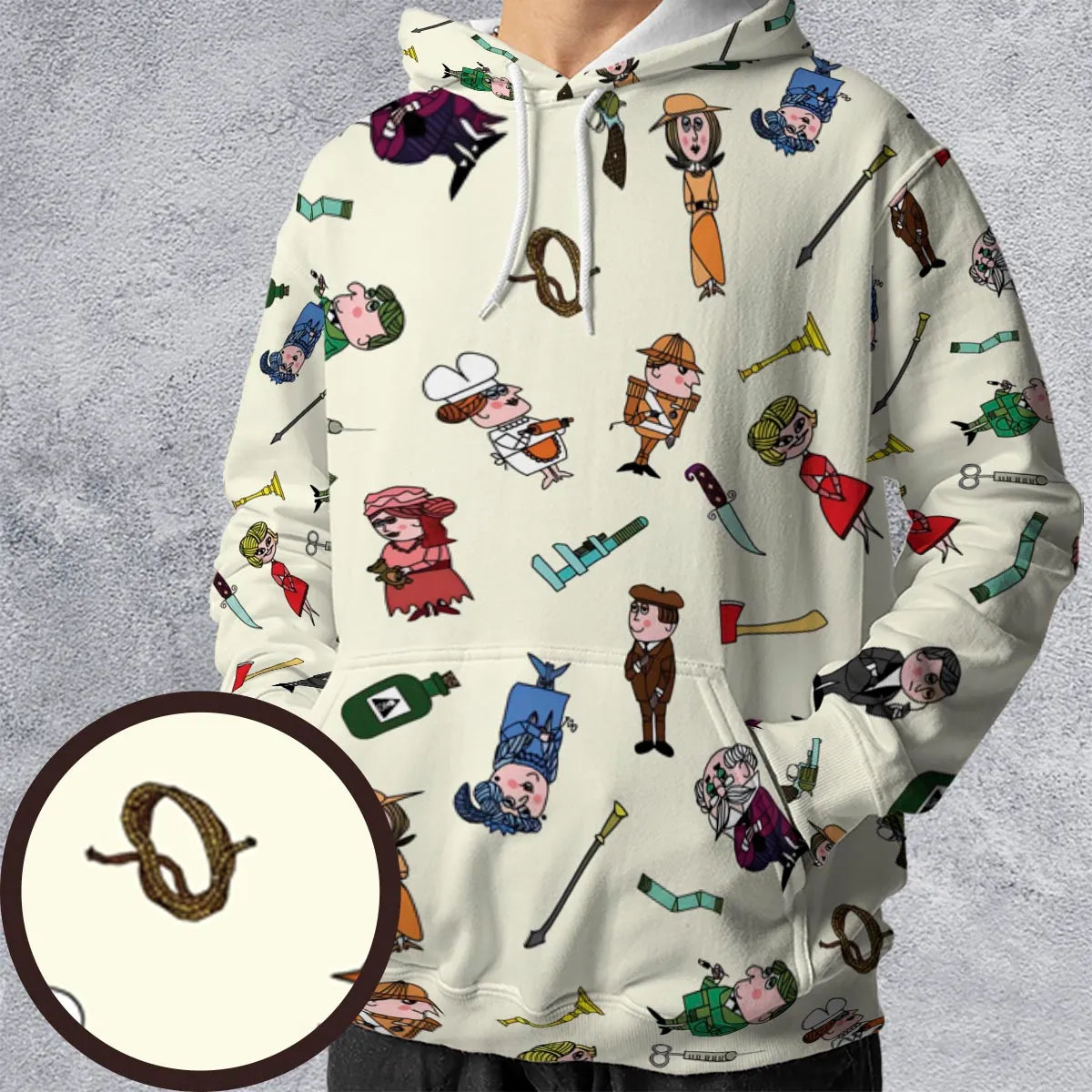Full Print Hoodie - L572B3DB
