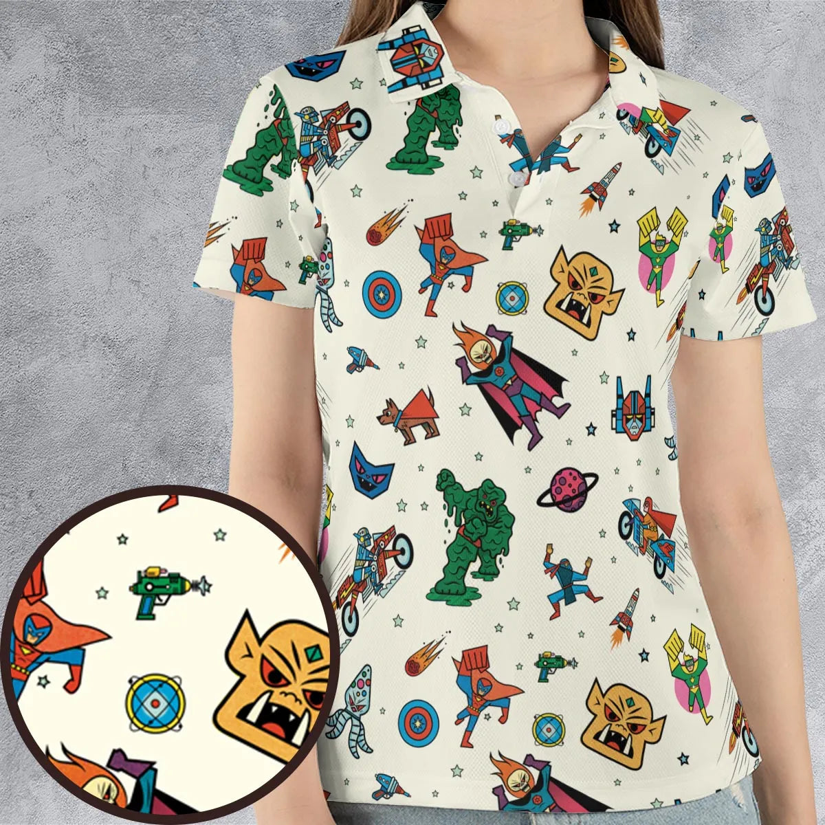 Unisex Polo Shirt - N2QR2RAF