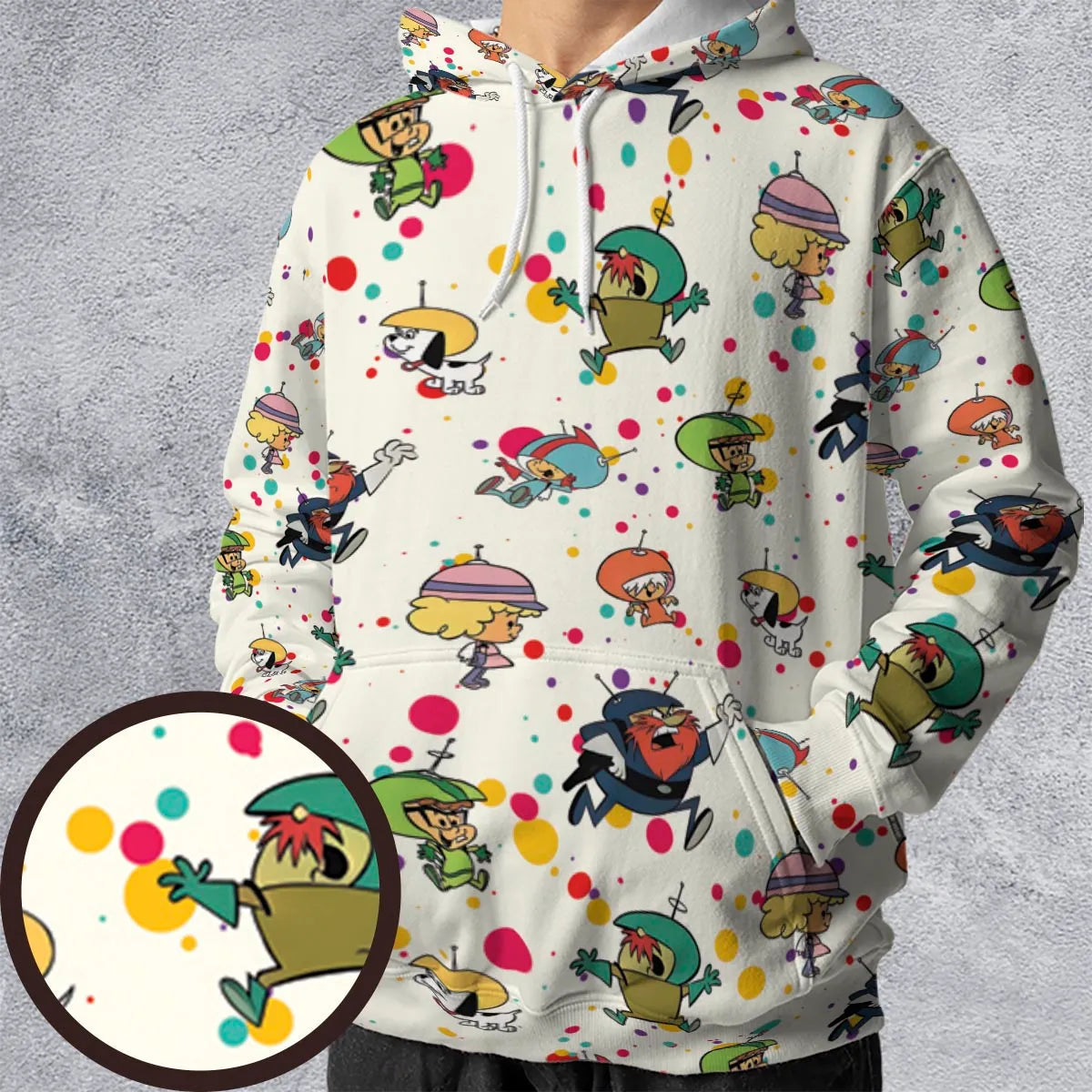 Full Print Hoodie - A1NS7CR3