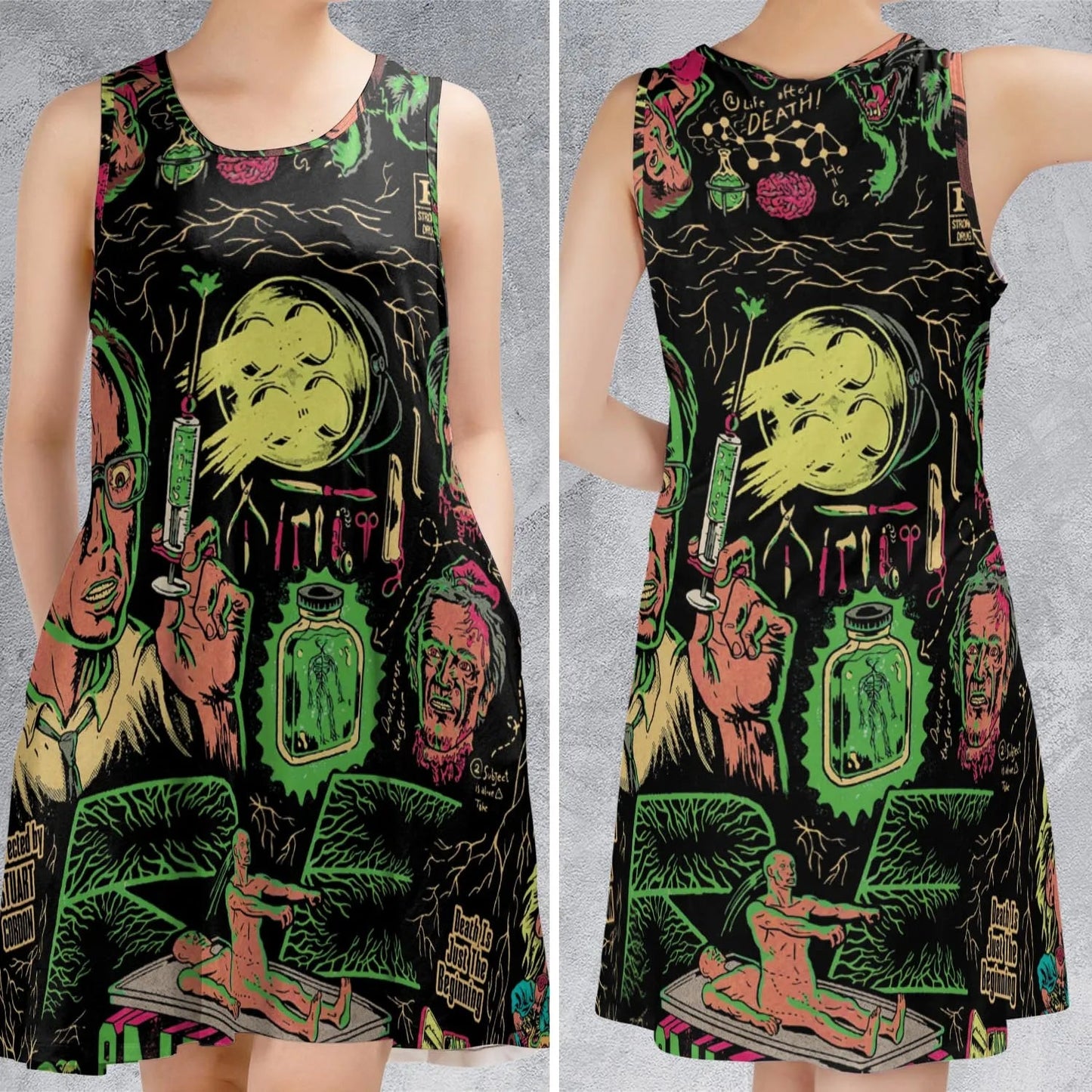 Casual Sleeveless Dress - 5JCRLK1C